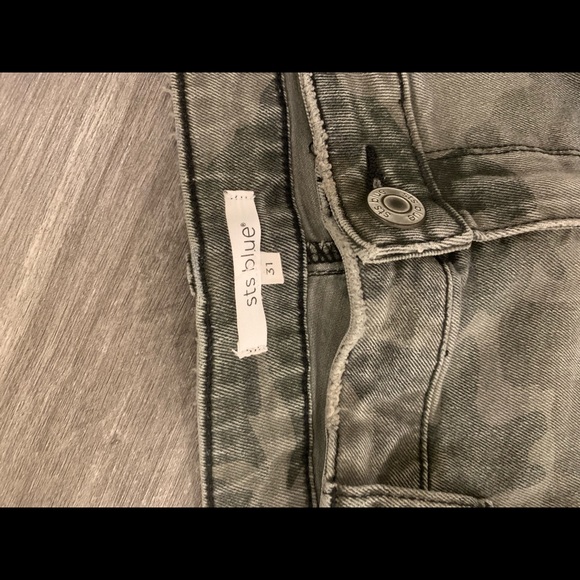 STS Blue Ellie Camouflage High Waist Crop Jeggings, 31 - Picture 7 of 8